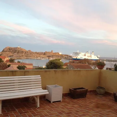 Rousse Un Beau T4 Face Aux Iles 公寓 LʼÎle-Rousse